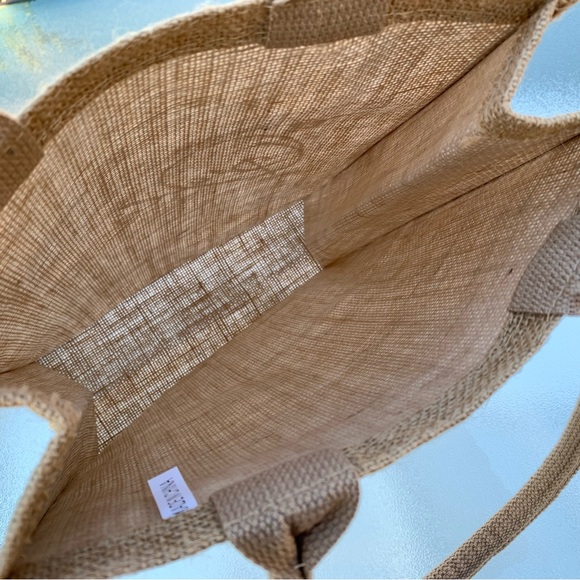 Oprah 2020 Vision: Your Life in Focus Burlap Tote Bag + Mini Bag - Picture 4 of 4